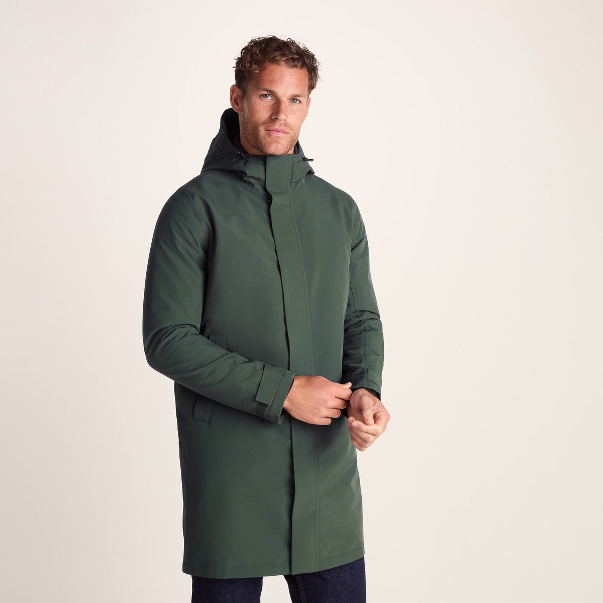Haydon Mens Waterproof 3in1 Jacket - Racing Green - Image 2