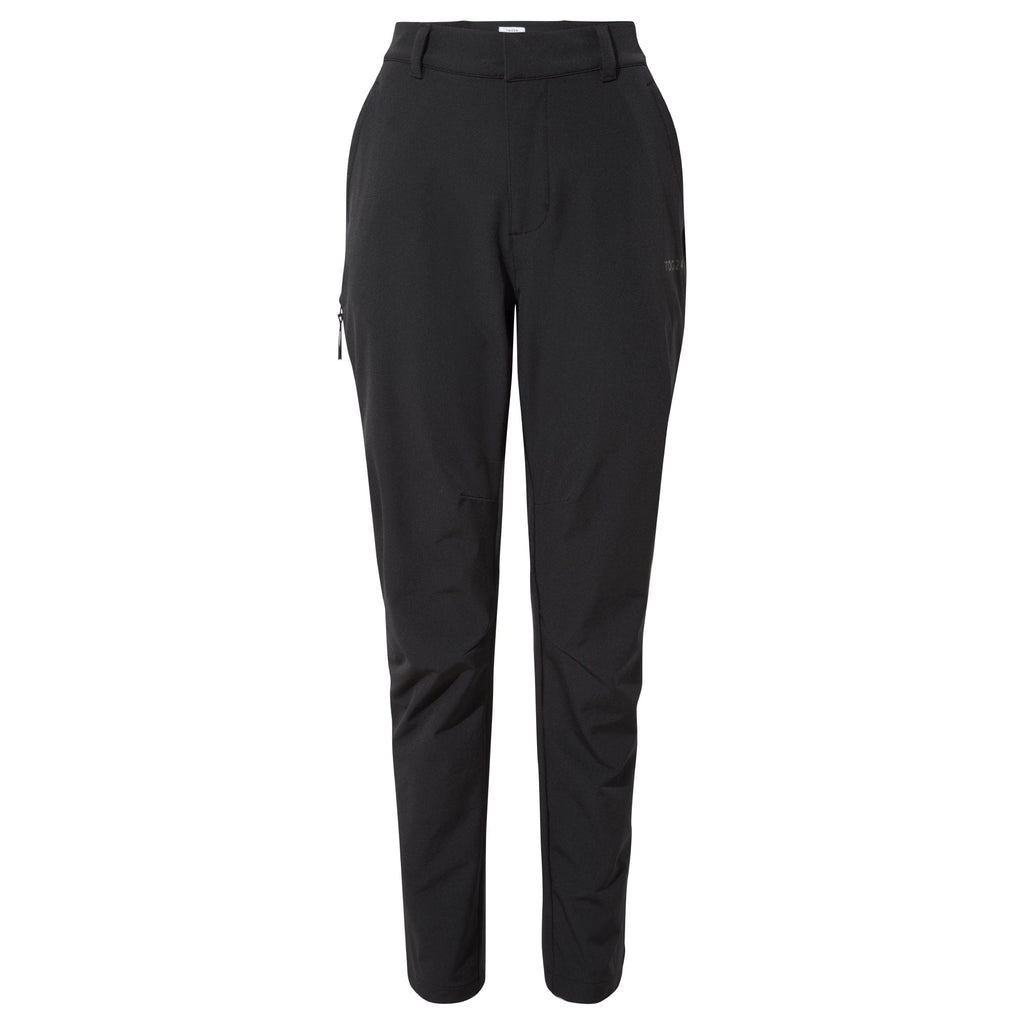 Hurstead Mens Softshell Walking Trousers Long - Black - Image 5