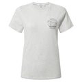 Ireland Womens 100% Cotton T-Shirt - Ice Grey Marl - Image 6