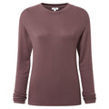Jemma Womens Long Sleeve Supersoft T-Shirt - Dark Mauve - Image 9