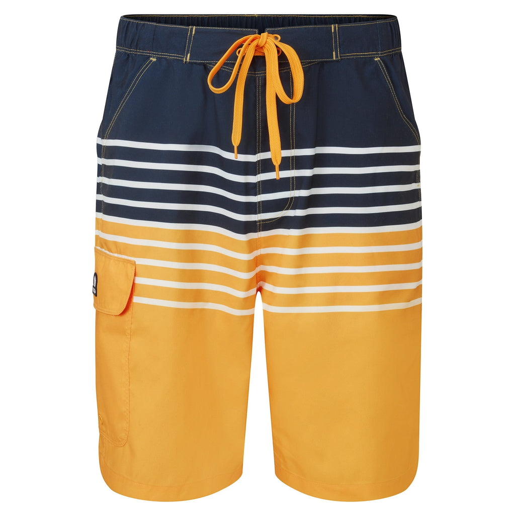 Justin Mens Board Shorts - Bright Yellow - Image 3