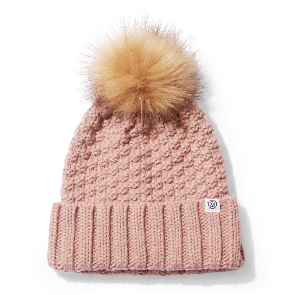Keeley Knit Hat - Faded Pink - Image 3