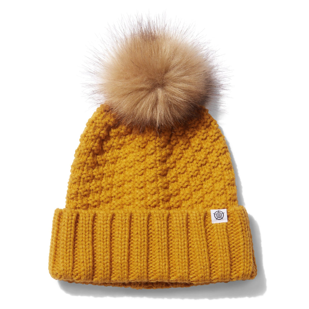 Keeley Knit Hat - Golden Yellow - Image 3