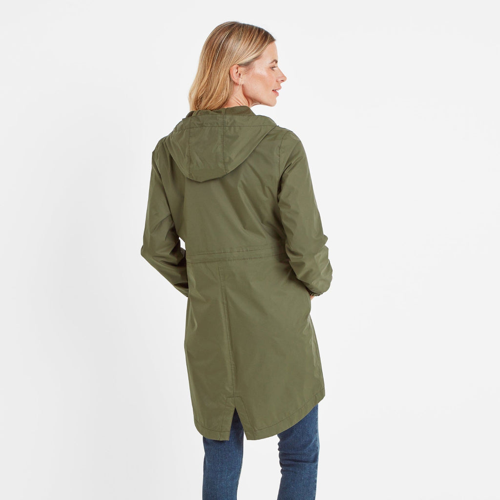 Kilnsey Womens Waterproof Jacket - Khaki - Image 3