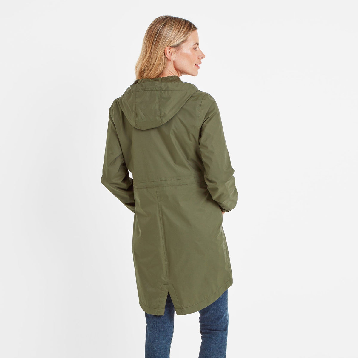Kilnsey Womens Waterproof Jacket - Khaki - Image 3