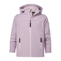 Koroma Kids Softshell Hooded Jacket - Lavender Grey - Image 7