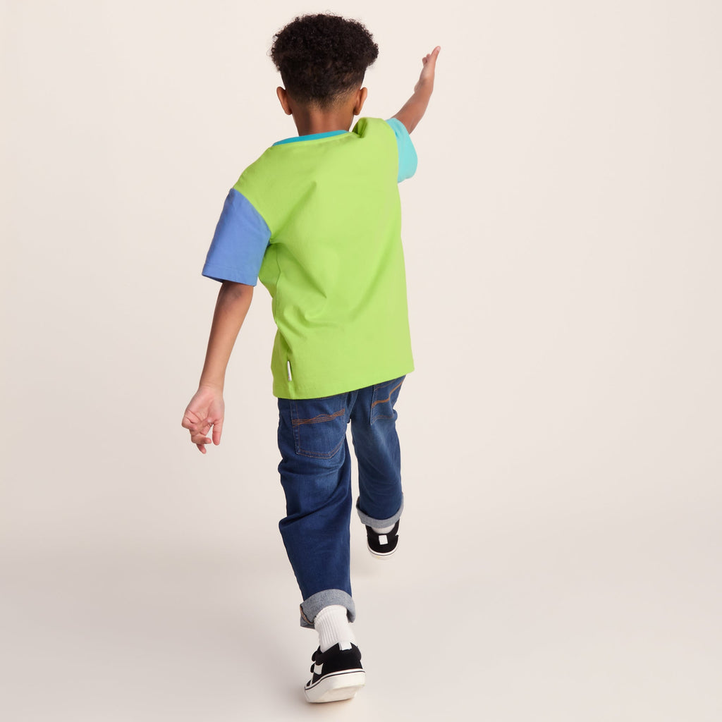 Ladoum Kids Shaun the Sheep T-Shirt - Lime Green - Image 3