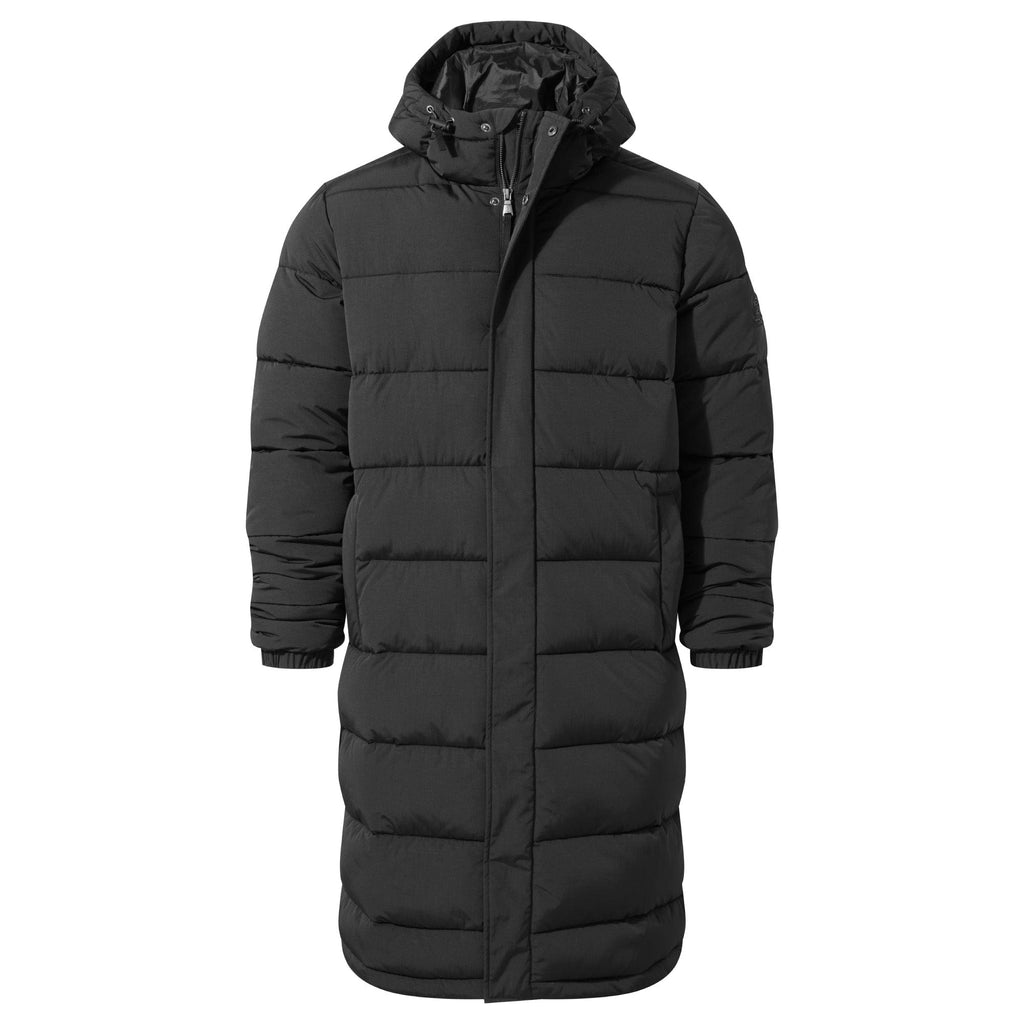 Langrick Mens Long Insulated Jacket - Black - Image 12