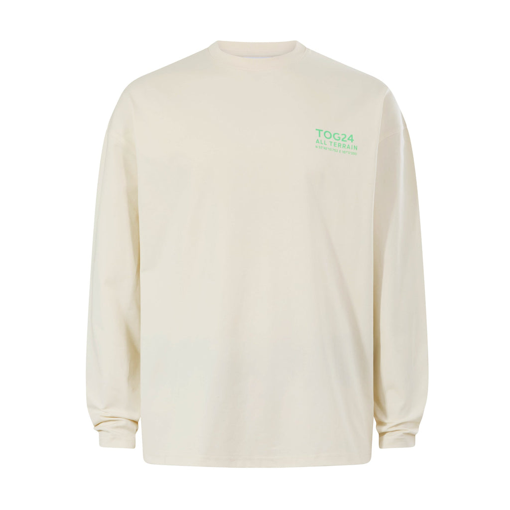 Lloyd Mens Premium Heavyweight 100% Cotton Jersey Top - Buttercream - Image 7