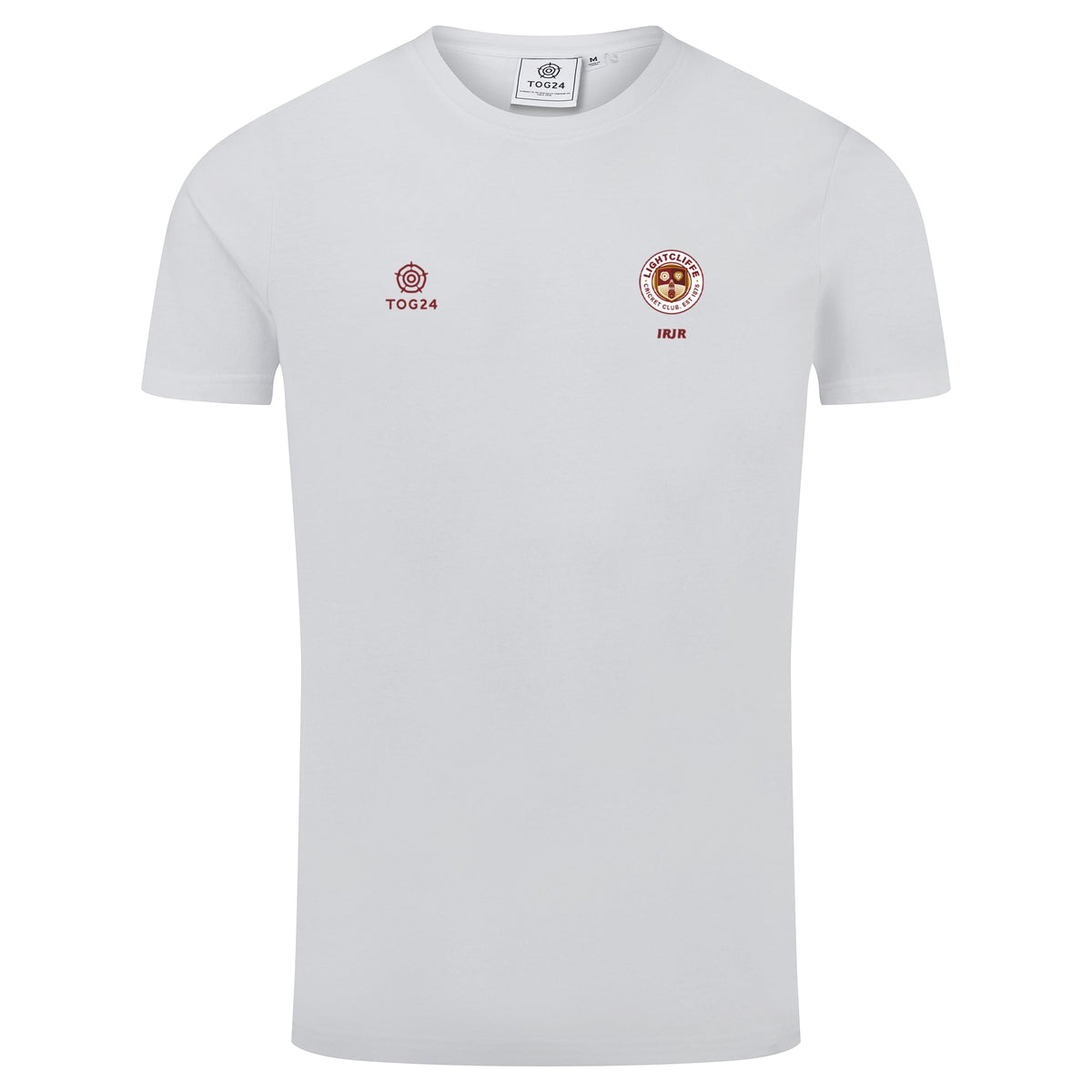 Lightcliffe CC Mens - Longley T-Shirt Optic White - Image 2
