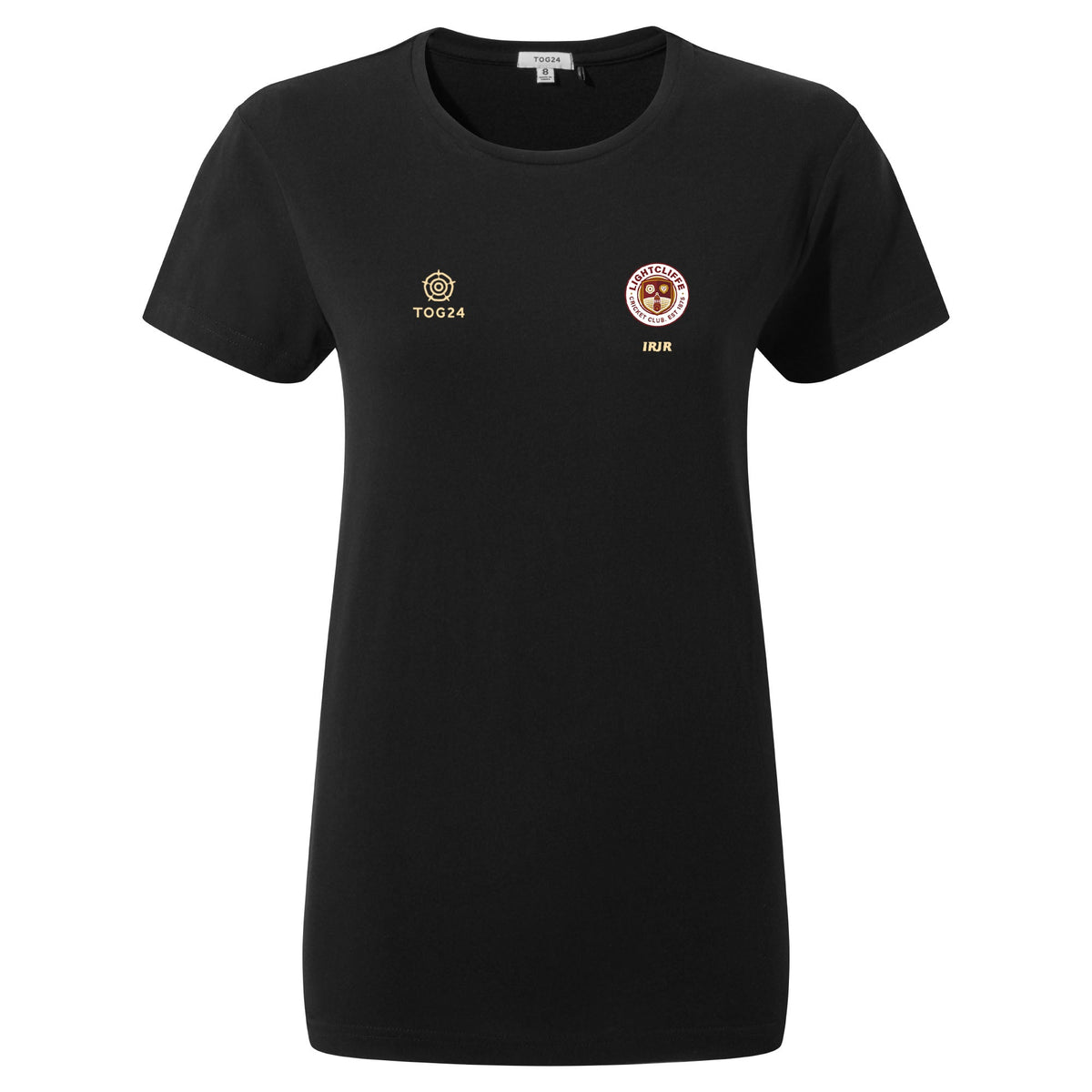 Lightcliffe CC Womens - Longley T-Shirt Black - Image 2