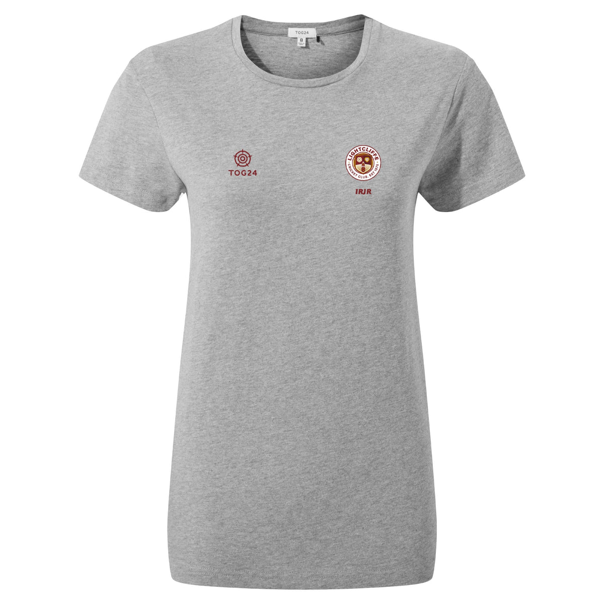 Lightcliffe CC Womens - Longley T-Shirt Grey Marl - Image 2