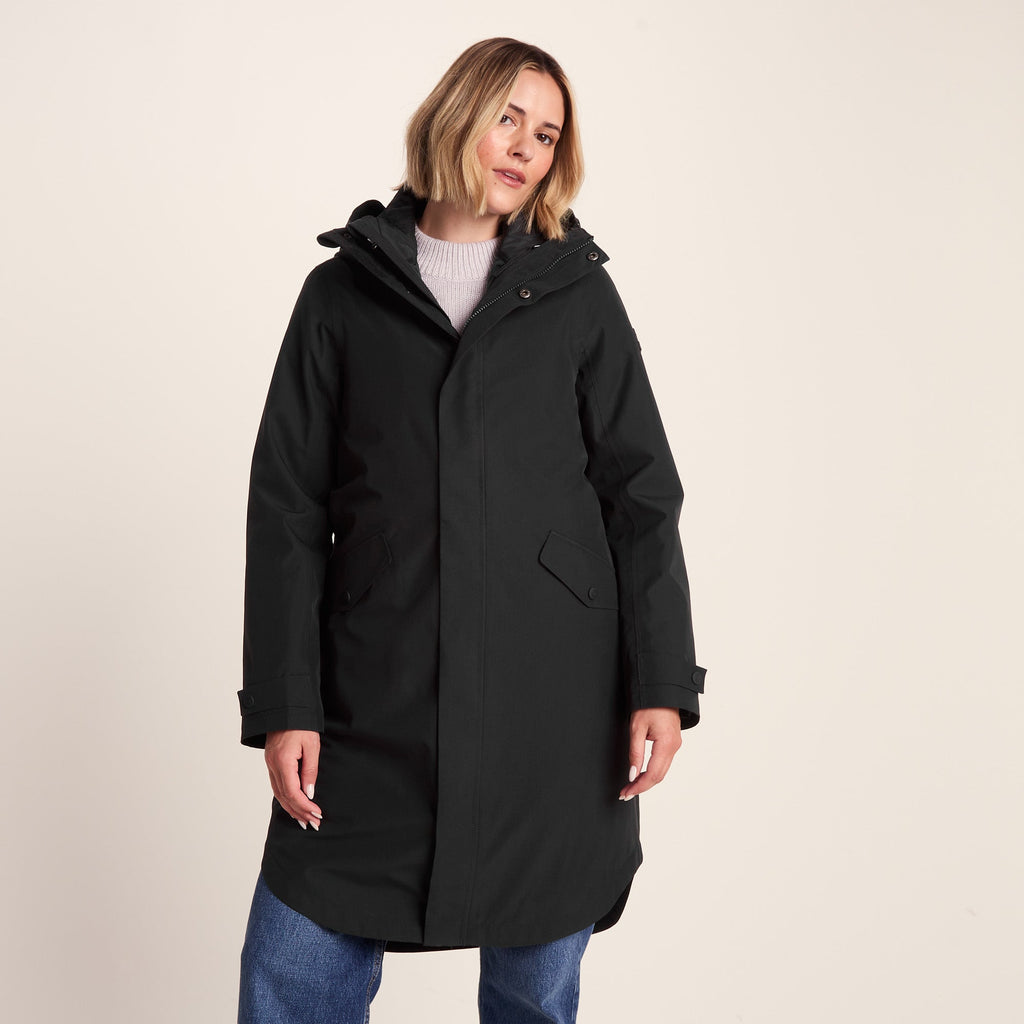 Lyra Womens Waterproof 3in1 Jacket - Black - Image 2