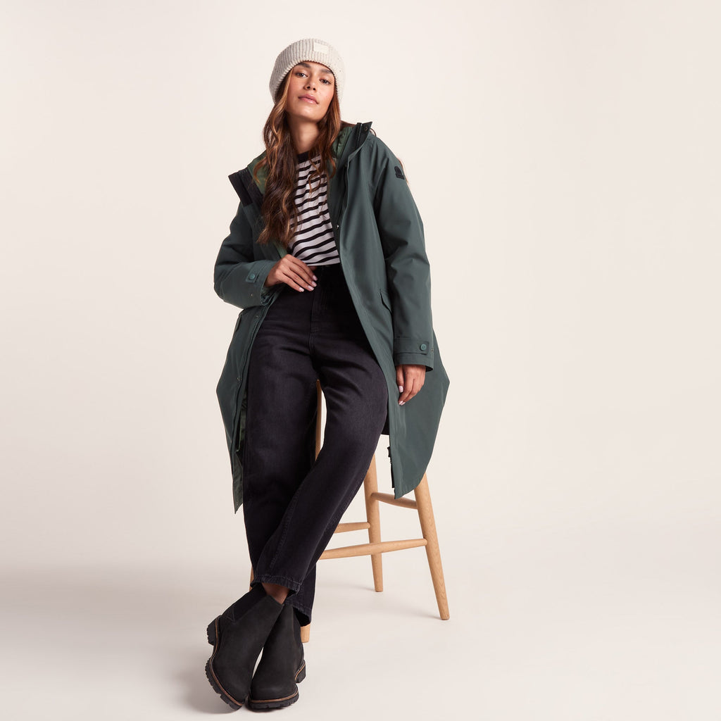 Lyra Womens Waterproof 3in1 Jacket - Racing Green - Image 7