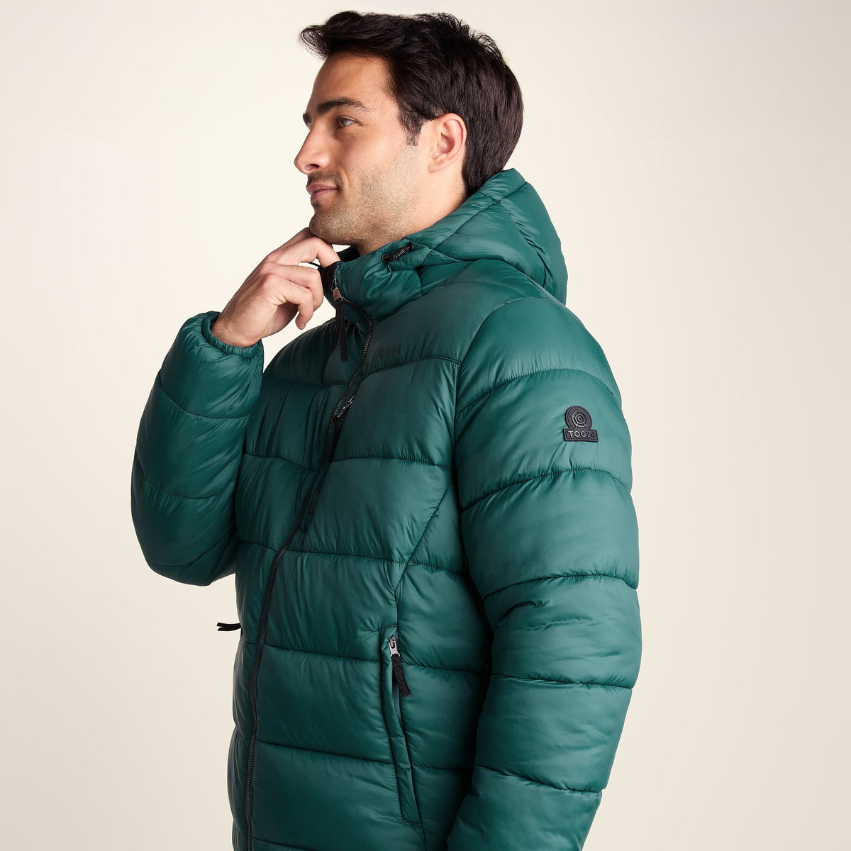 Maloney Mens Wind Resistant Insulated Jacket - Dark Turquoise - Image 7
