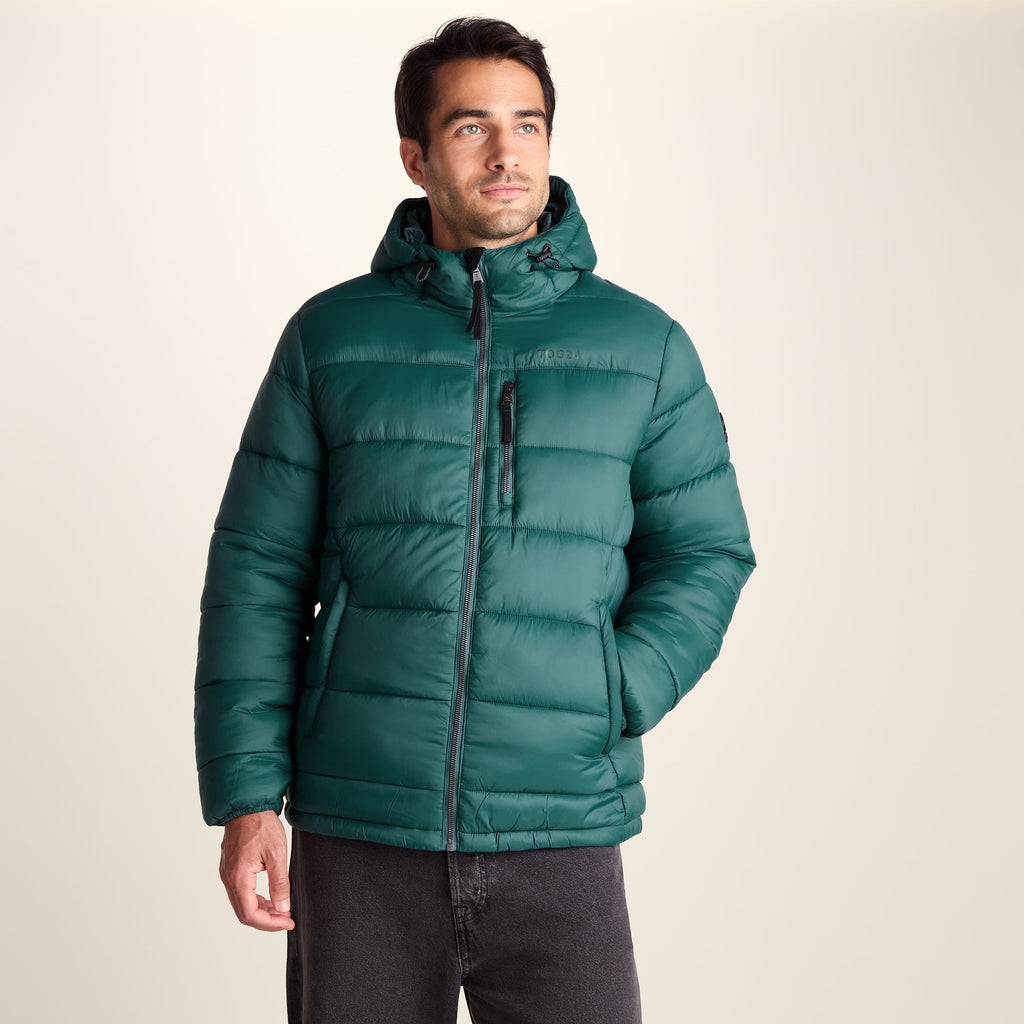 Maloney Mens Wind Resistant Insulated Jacket - Dark Turquoise - Image 8