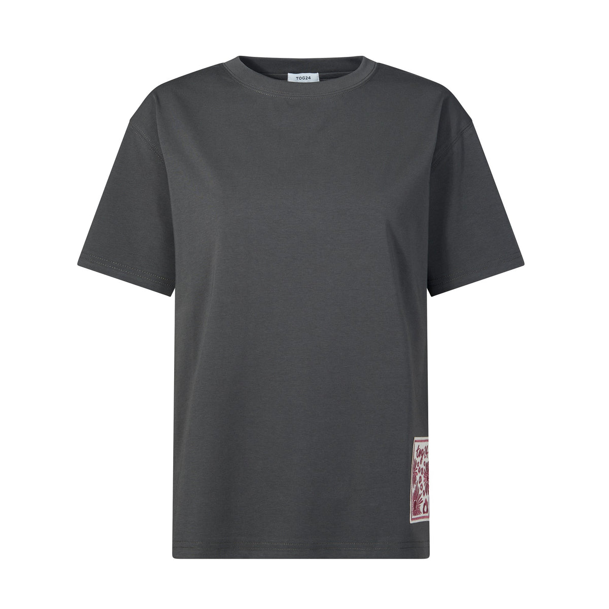 Margot Womens Supersoft Premium Relaxed Fit T-Shirt - Deep Slate - Image 8