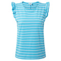 Maribel Womens Vest - Blue Tide Stripe - Image 6