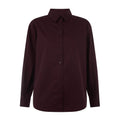 Marnie Womens 100% Cotton Oversized Shirt - Huckleberry - Image 8
