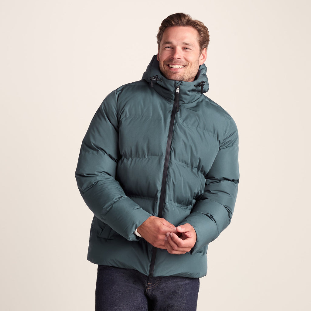 Menka Mens Shower Resistant Insulated Jacket - Graphite - Image 3