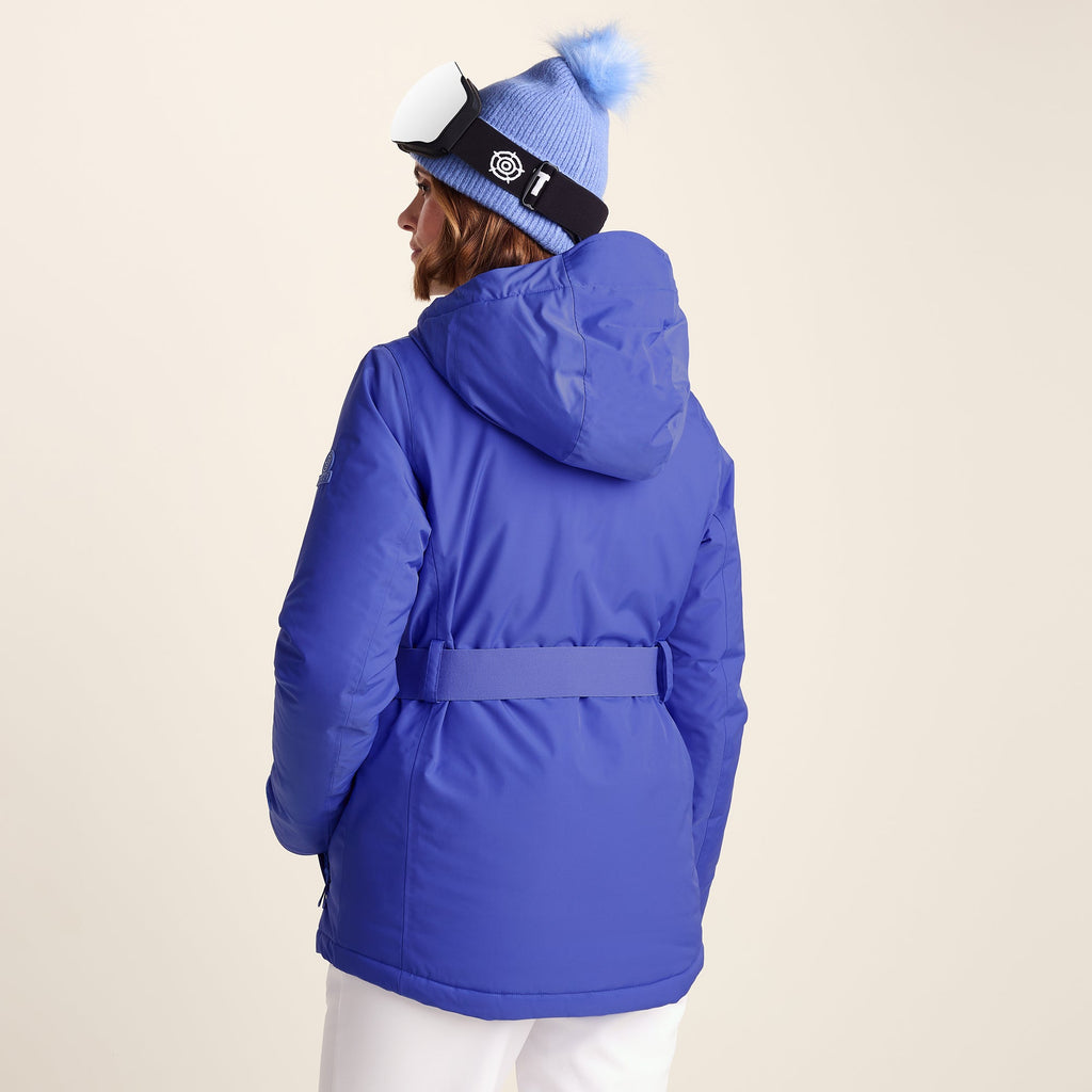 Meribel Womens Performance Waterproof Ski Jacket - Cobalt Blue - Image 3