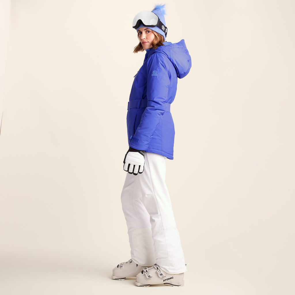 Meribel Womens Performance Waterproof Ski Jacket - Cobalt Blue - Image 6