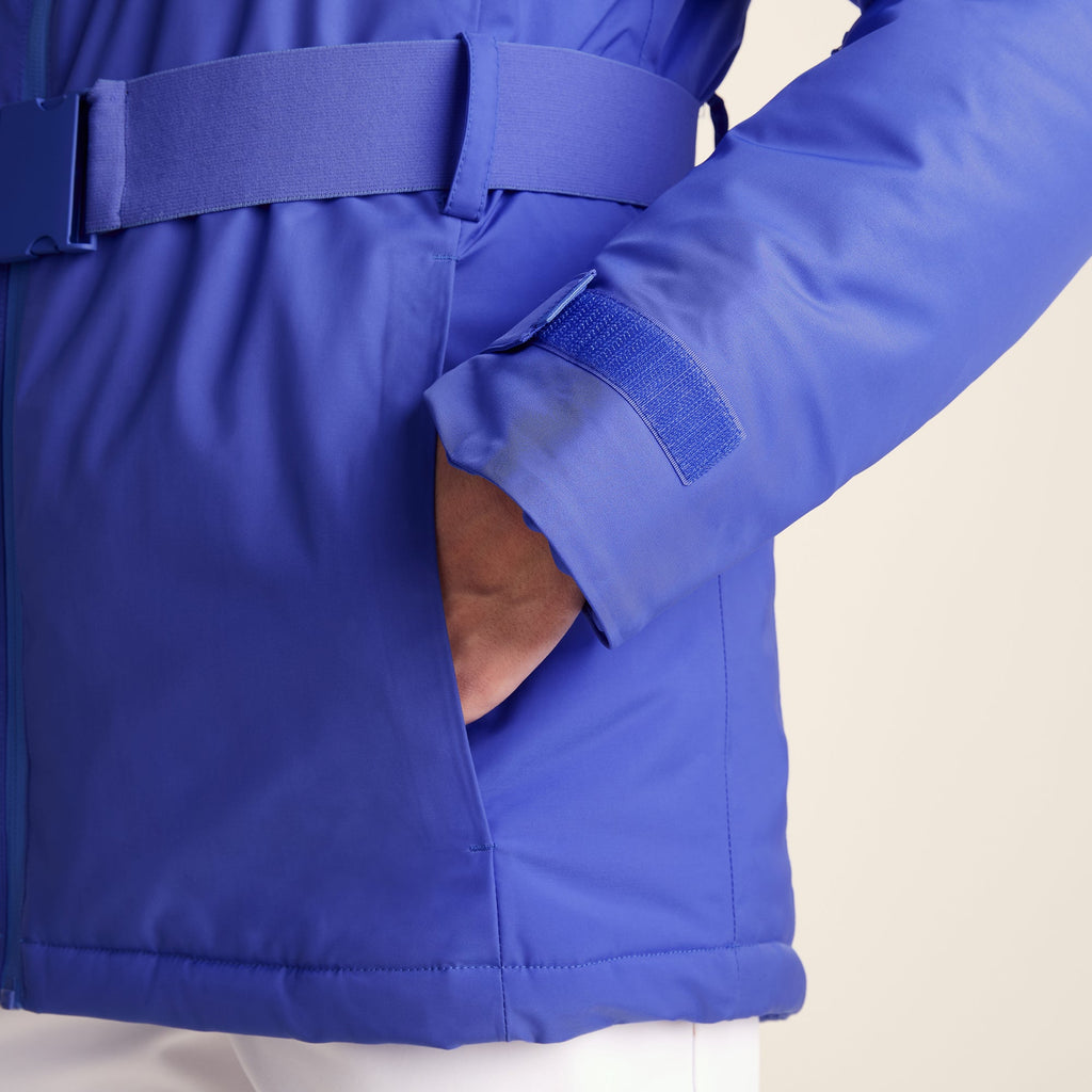 Meribel Womens Performance Waterproof Ski Jacket - Cobalt Blue - Image 9