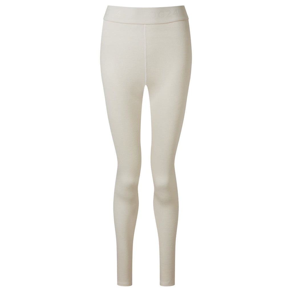 Meru Womens Cashmere Touch Base Layer Leggings - Off White - Image 6