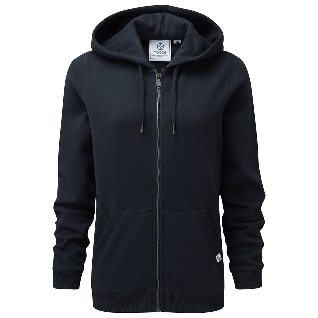 Mia Womens Supersoft Zip Hoody - Dark Indigo - Image 4
