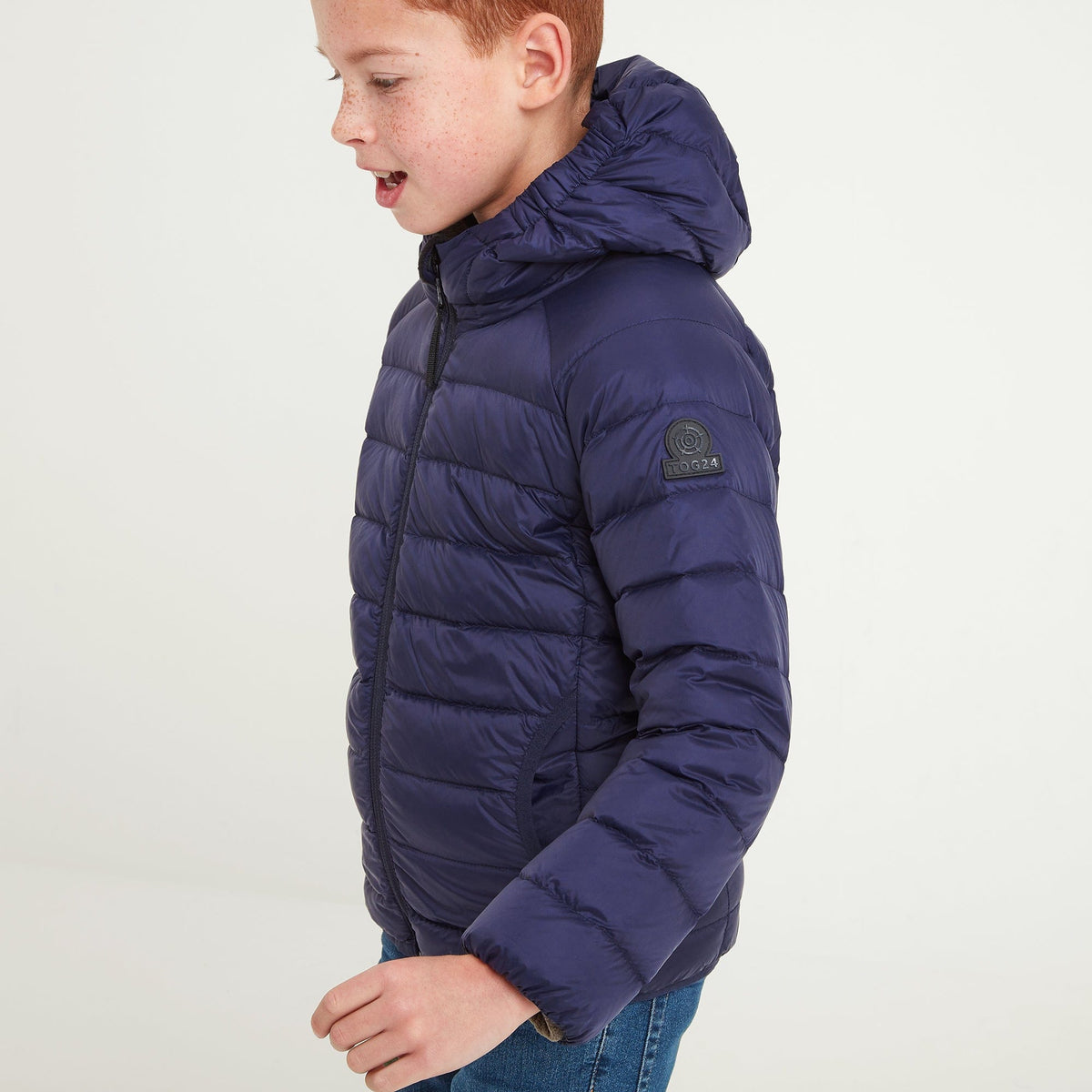 Midsley Kids Down Jacket - Navy - Image 6