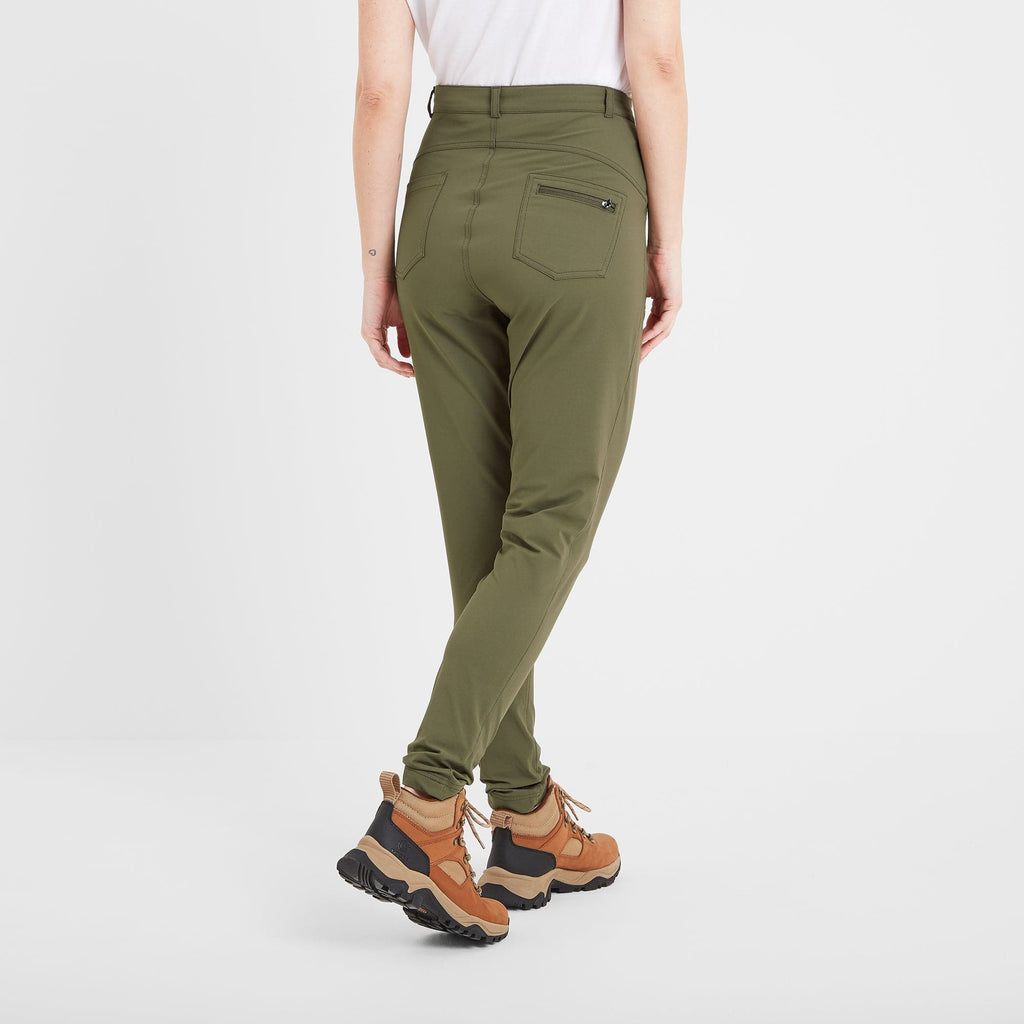Milton Womens Water Resistant Slim Trouser Regular - Khaki - Image 3