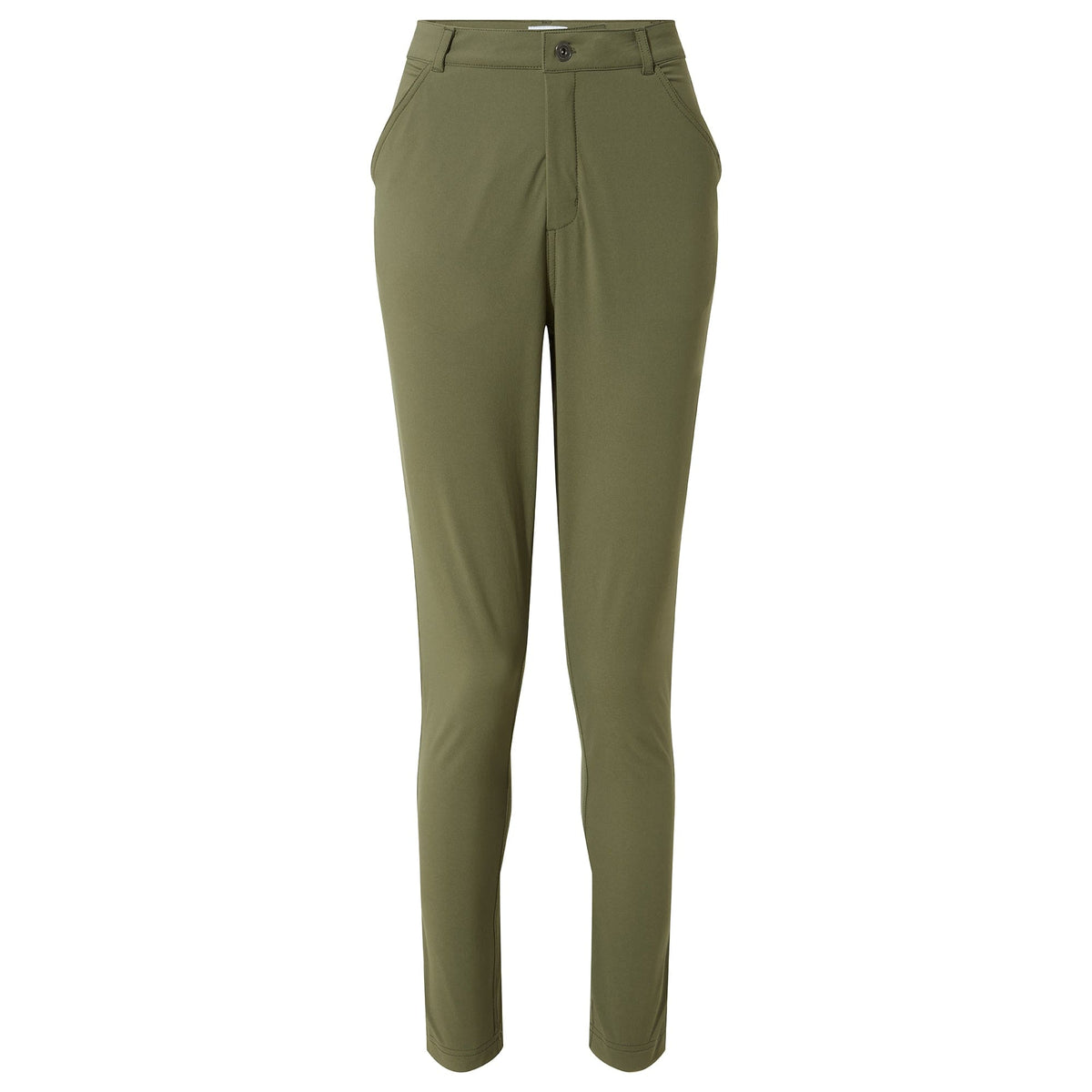 Milton Womens Water Resistant Slim Trouser Regular - Khaki - Image 2
