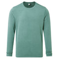 Mittel Mens Long Sleeve Performance Top - Seafoam Green Marl - Image 6