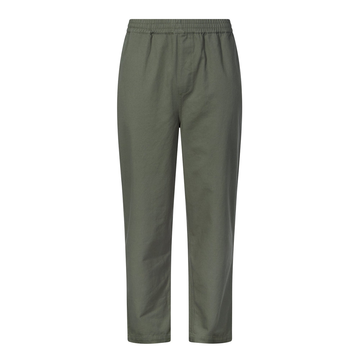 Nelson Mens Relaxed Fit 100% Cotton Heavyweight Straight Leg Trousers - Faded Khaki - Image 7
