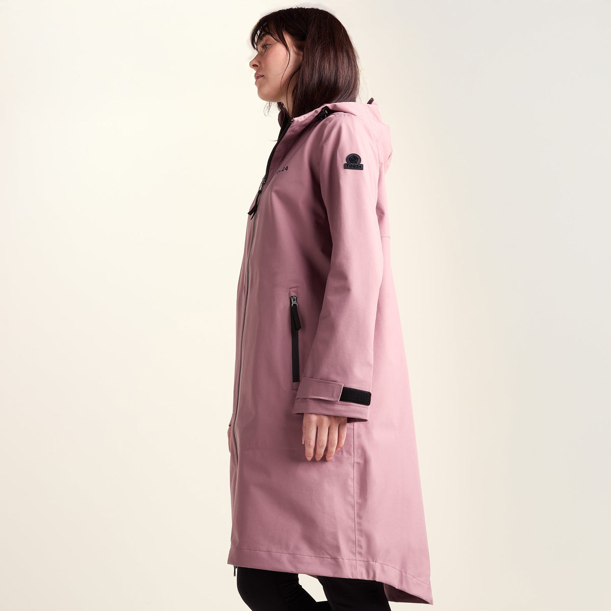 Nova Womens Performance Waterproof Jacket - Mauve - Image 6