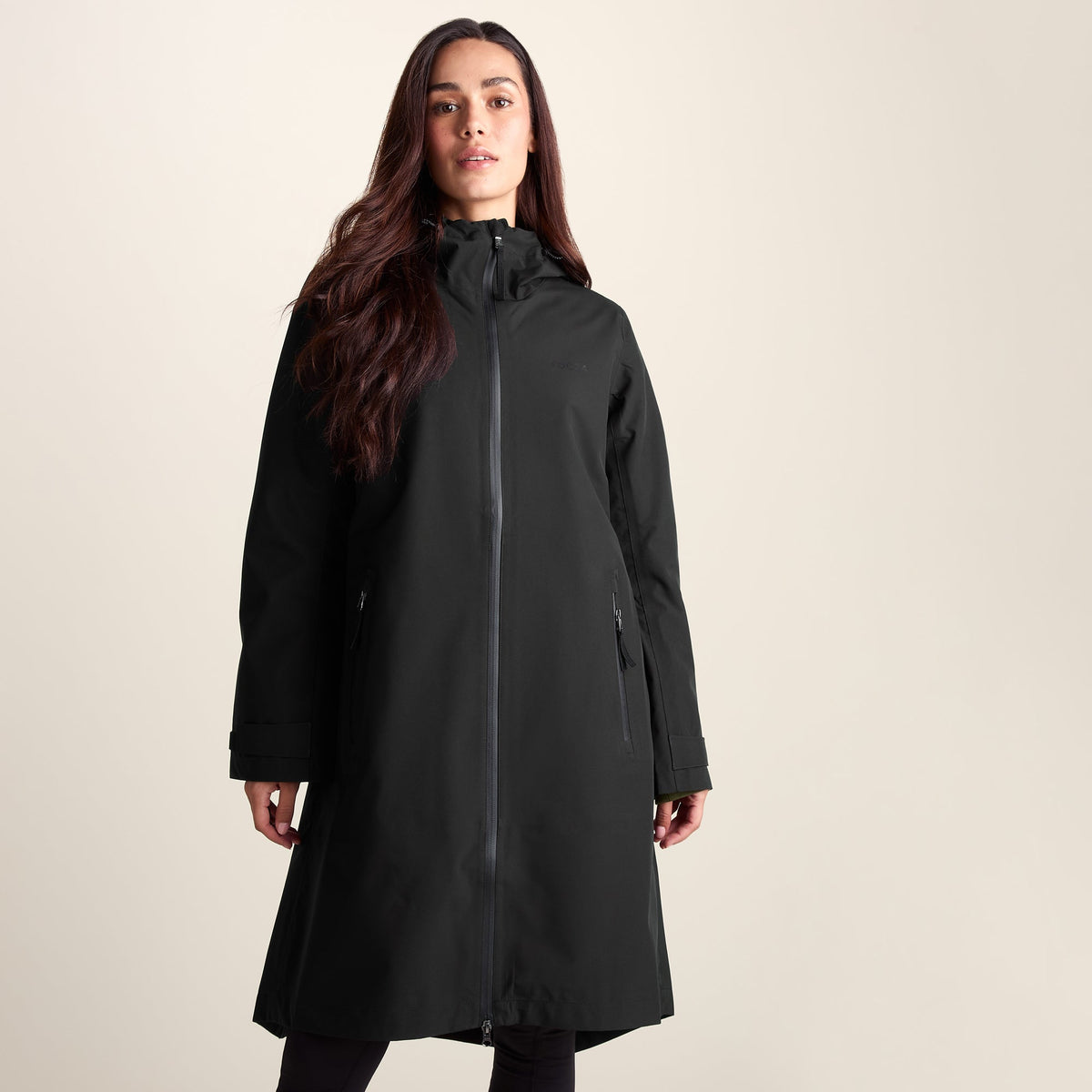 Nova Womens Performance Waterproof Jacket - Black - Image 8