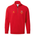 Cleckheaton RUFC Mens - Oakenshaw 1/4 Zip Neck Jalapeno Red