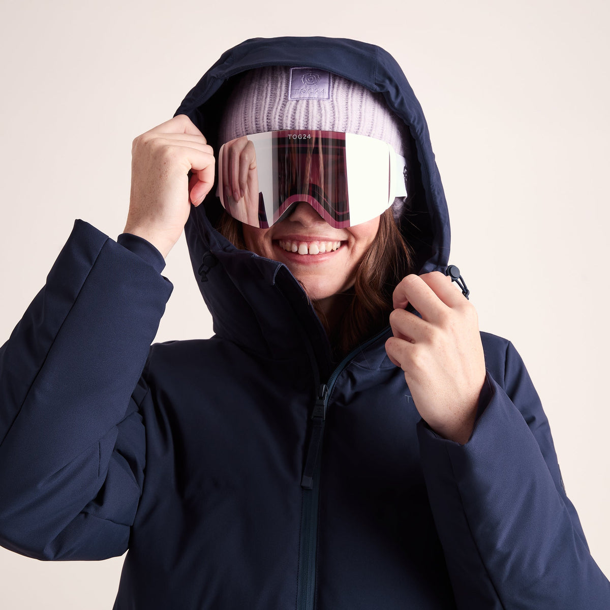 Orelle Womens Insulated Ski Jacket - Oxford Blue - Image 10