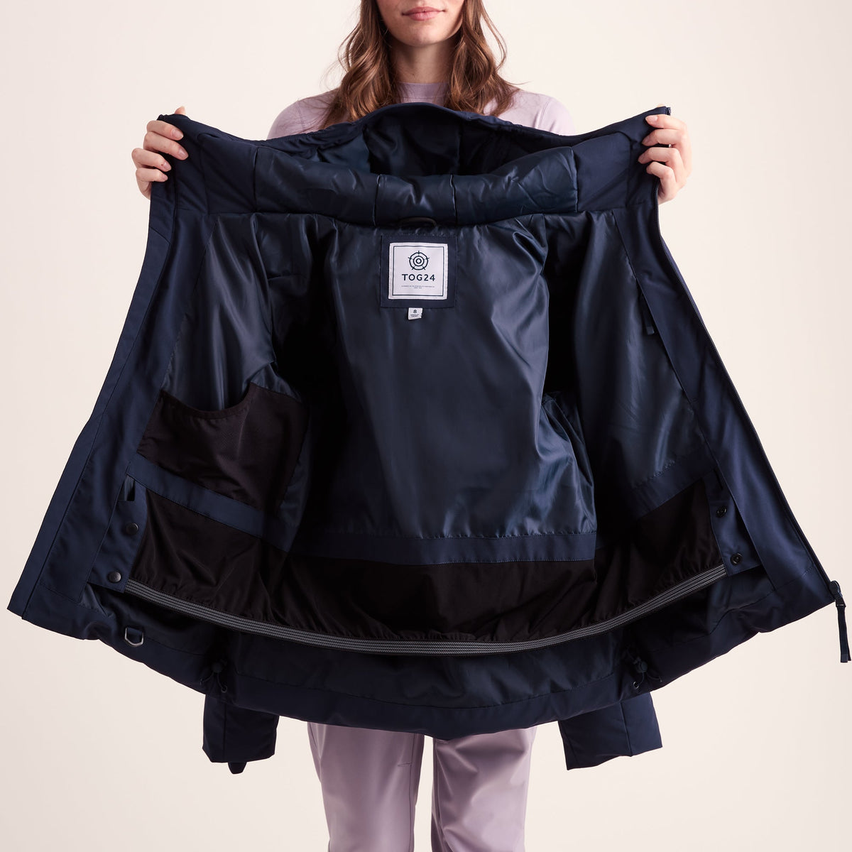 Orelle Womens Insulated Ski Jacket - Oxford Blue - Image 16