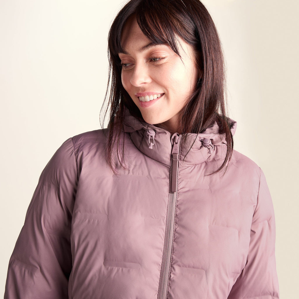 Palmer Womens Shower Resistant Insulated Jacket - Mauve - Image 5