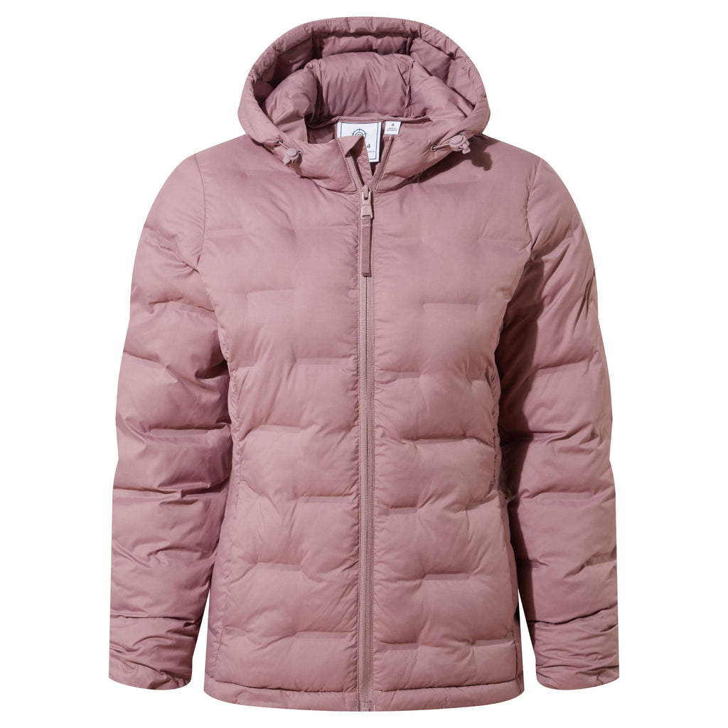 Palmer Womens Shower Resistant Insulated Jacket - Mauve - Image 10