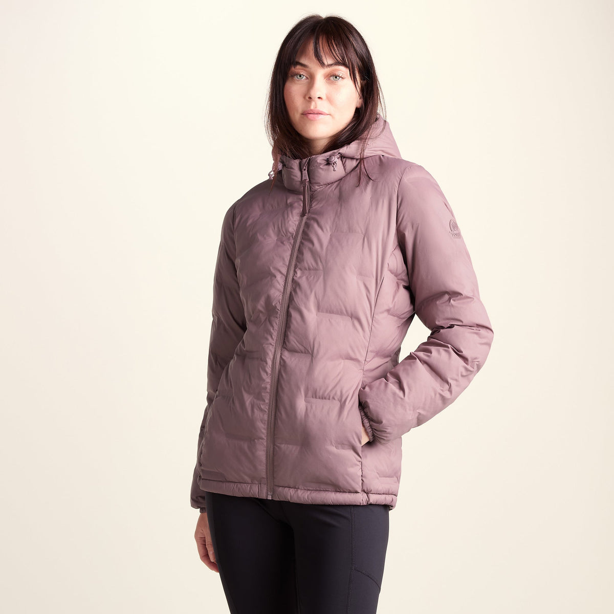 Palmer Womens Shower Resistant Insulated Jacket - Mauve - Image 7