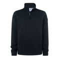 Pearson Mens Knitlook Quarter Zip Fleece - Dark Indigo Marl - Image 7