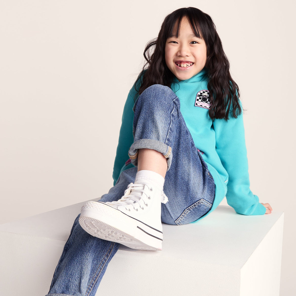 Pelibuey Kids Shaun the Sheep Hoody - Bubblegum Blue - Image 6
