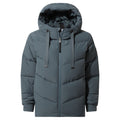 Raleigh Luxe Womens Shower Resistant Down Insulated Jacket - Graphite - Image 9