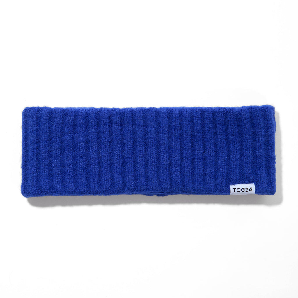 Ranora Knit Headband - Cobalt Blue - Image 4