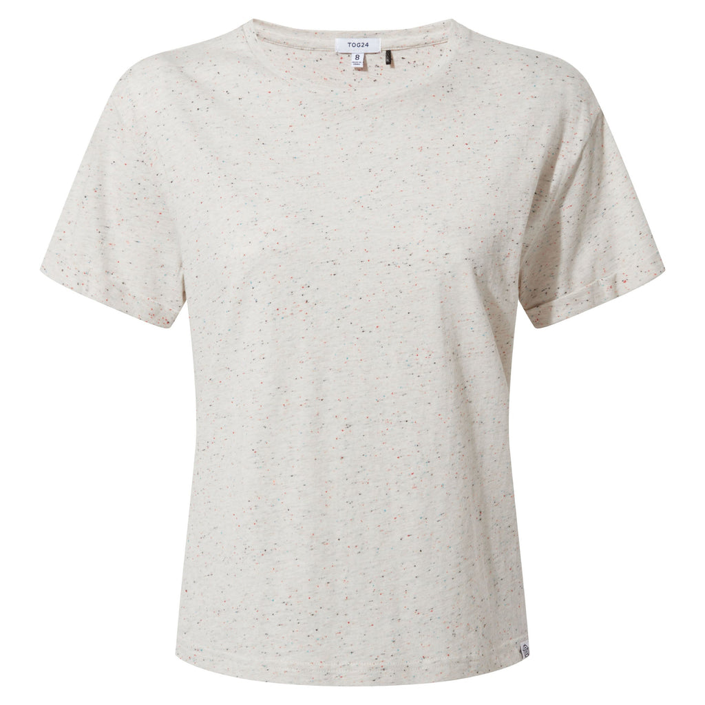 Rebecca Womens 100% Cotton Supersoft T-Shirt - Multi Colour Nep - Image 5