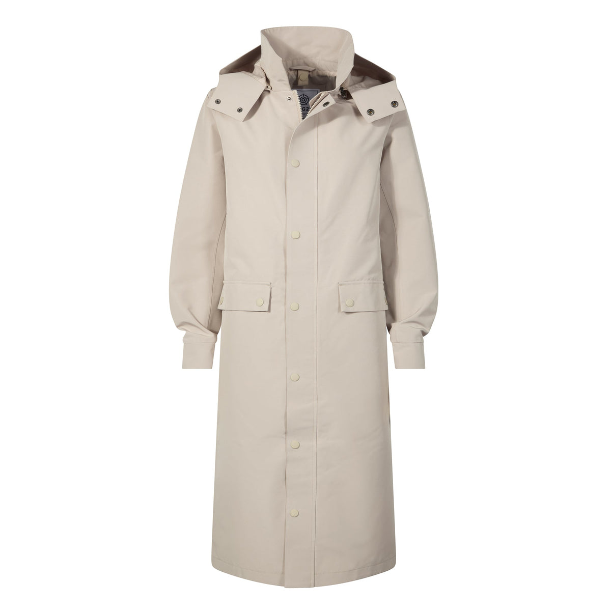 Remi Womens Classic Waterproof Car Coat - Cool Beige - Image 15