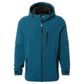 Retner Mens Waterproof Softshell Hooded Jacket - Marine Blue - Image 8