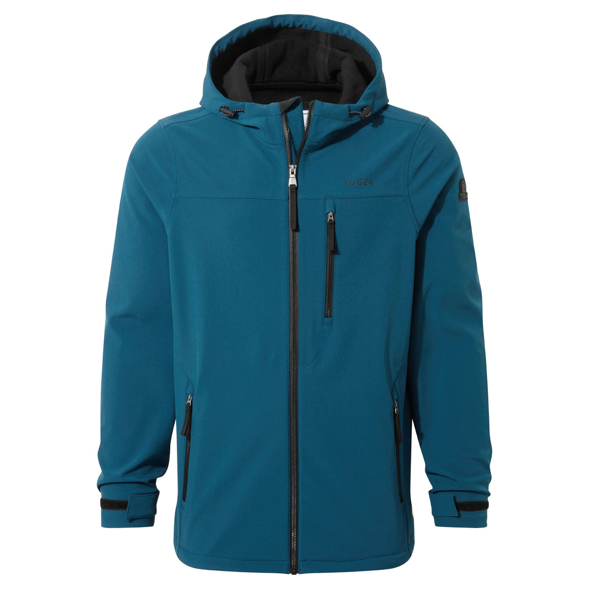 Retner Mens Waterproof Softshell Hooded Jacket - Marine Blue - Image 8